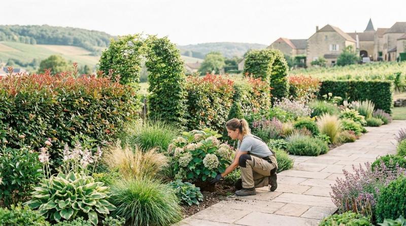 Plantation d'arbustes &agrave; Metzervisse, structurez votre jardin